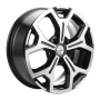 Легковой диск Khomen Wheels KHW1710 6,5x17 5x108 ET33 60,1 F-Silver-FP