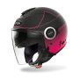 Мотошлем AIROH Helios Map розовый